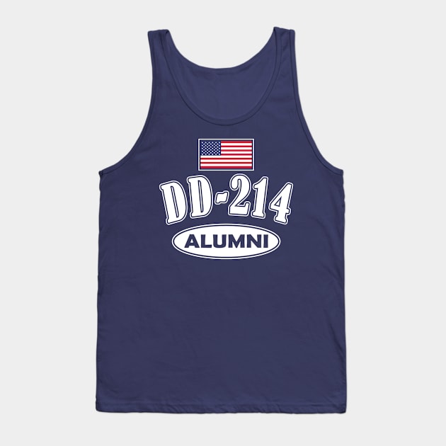 DD 214 Alumni Tank Top by Etopix